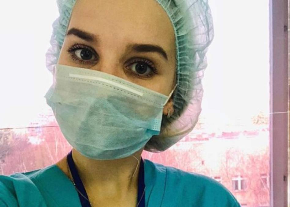 Así es Nadezhda Zhúkova, la sexy enfermera que se volvió modelo