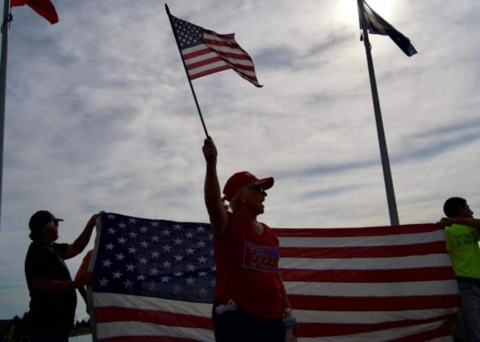 FOTOS: El viaje de Trump a Kenosha, foco de tensiones raciales en EEUU  