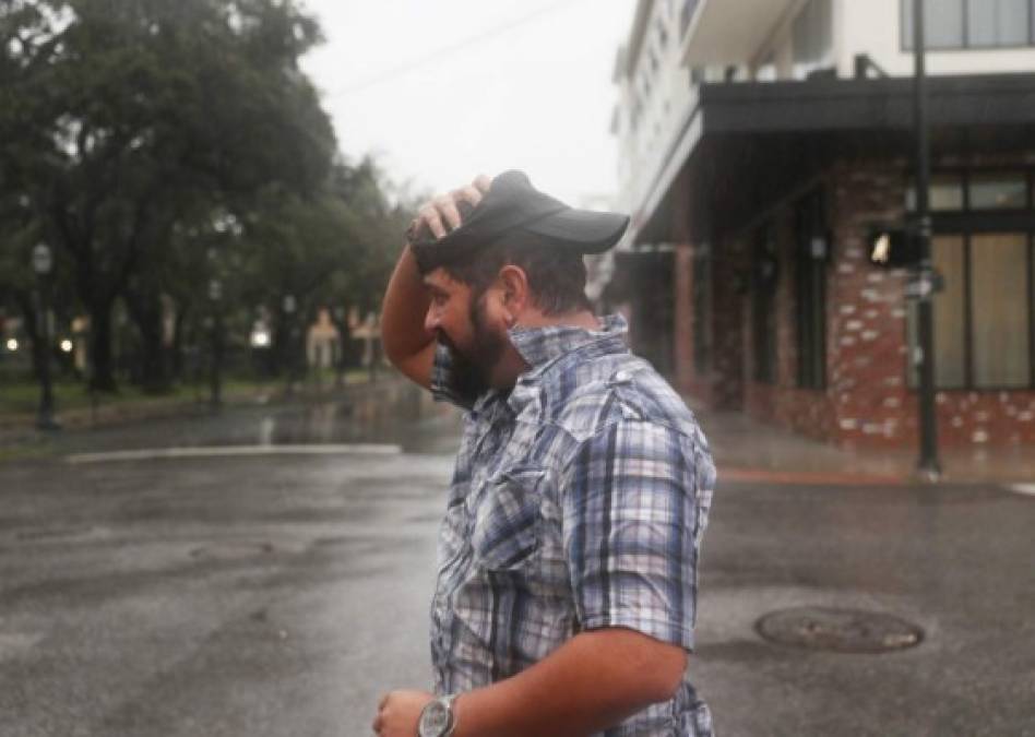 Imágenes de la llegada del huracán Sally a Gulf Shores, Alabama  