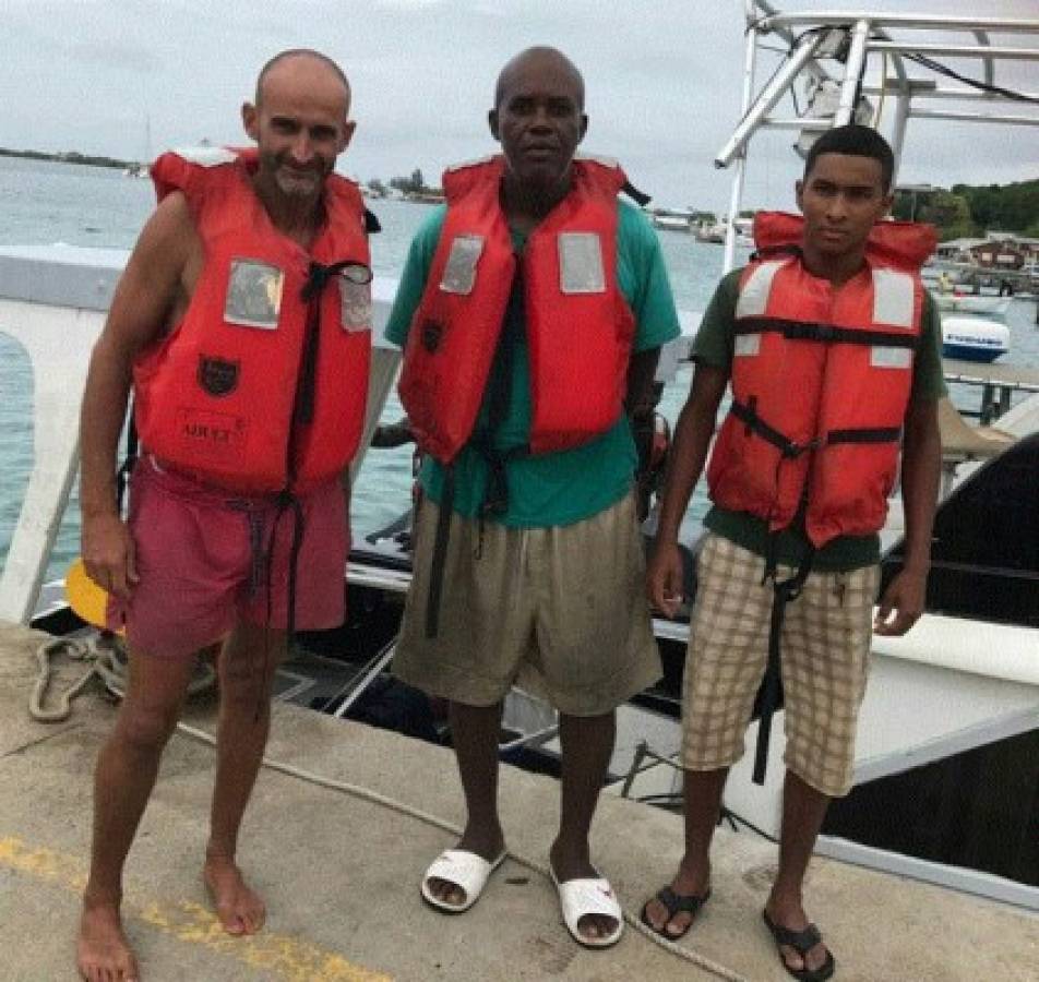 Hallan con vida a dos hondureños y un italiano tripulantes de embarcación desaparecida