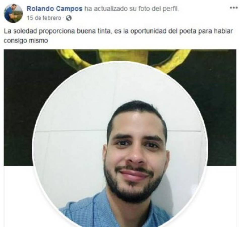 Campos se graduó en la Universidad Nacional Autónoma de Honduras (UNAH) con el título de Doctor en Medicina y Cirugía. (Foto: Facebook)