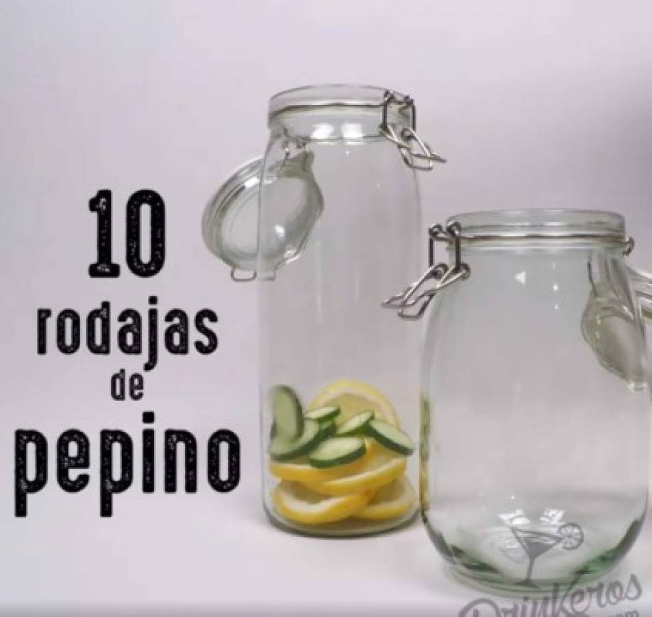 Preparar aguas saborizadas, deliciosas y saludables ¡Te ayudarán a perder peso!