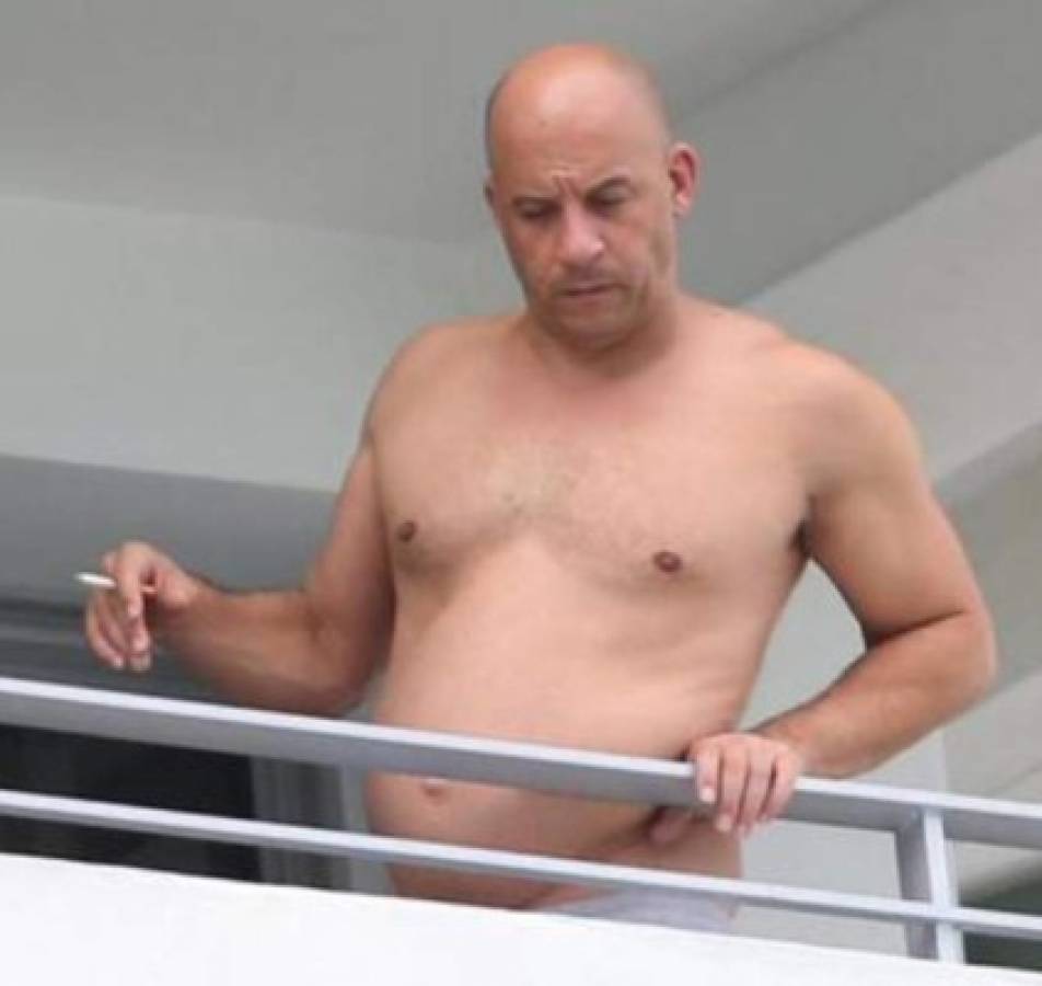 Vin Diesel perdió sus músculos