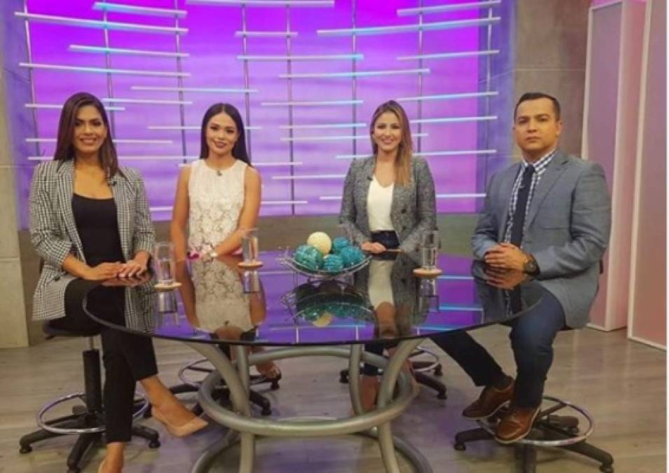 La hondureña Sirey Morán presume su encanto y belleza en la televisión catracha