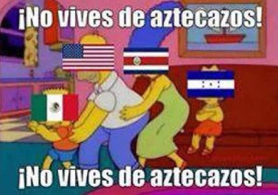 Memes de la derrota de Honduras contra México en el Azteca