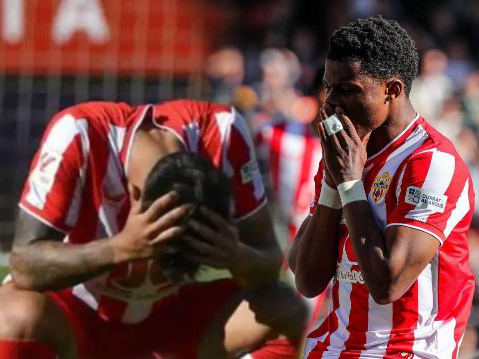 Almería consumó el descenso tras dos años en la primera división de España. Así vivieron los jugadores este momento triste