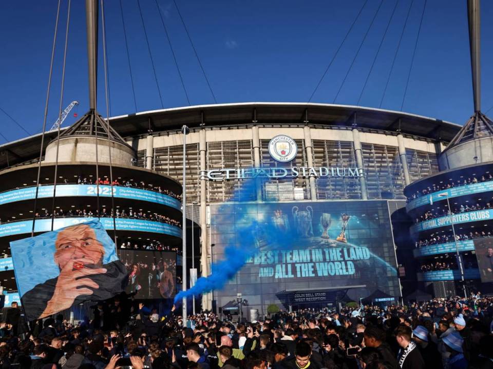 Las imágenes antes del partido del Real Madrid contra Manchester City. Florentino Pérez tuvo un gesto con sus jugadores.