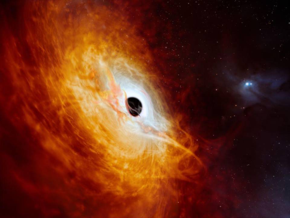 Agujero negro que tiene una masa más de 17,000 millones de soles