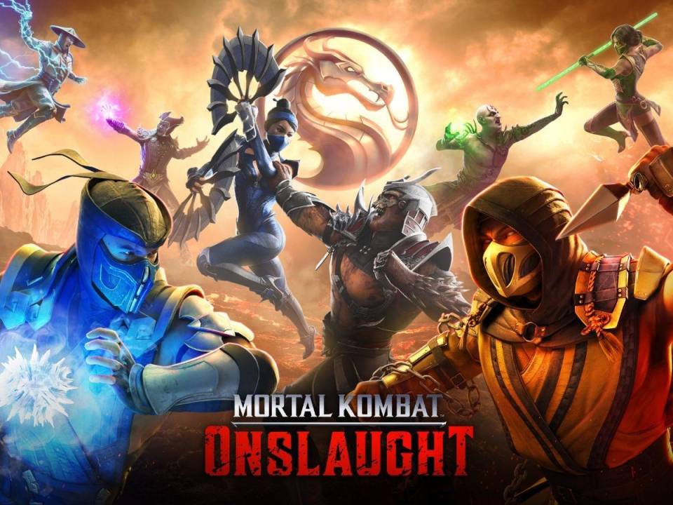 Mortal Kombat: Onslaught cuenta con un variado plantel de personajes emblemáticos.