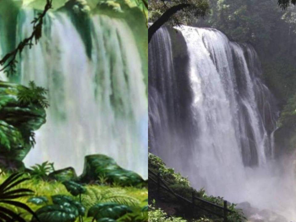 Las famosas cataratas de Pullahpanzak inspiraron una escena de la famosa película “El Libro de la Selva”.