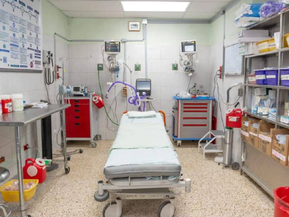 Esta sala se ubica dentro de la sala de emergencias del Hospital Escuela.