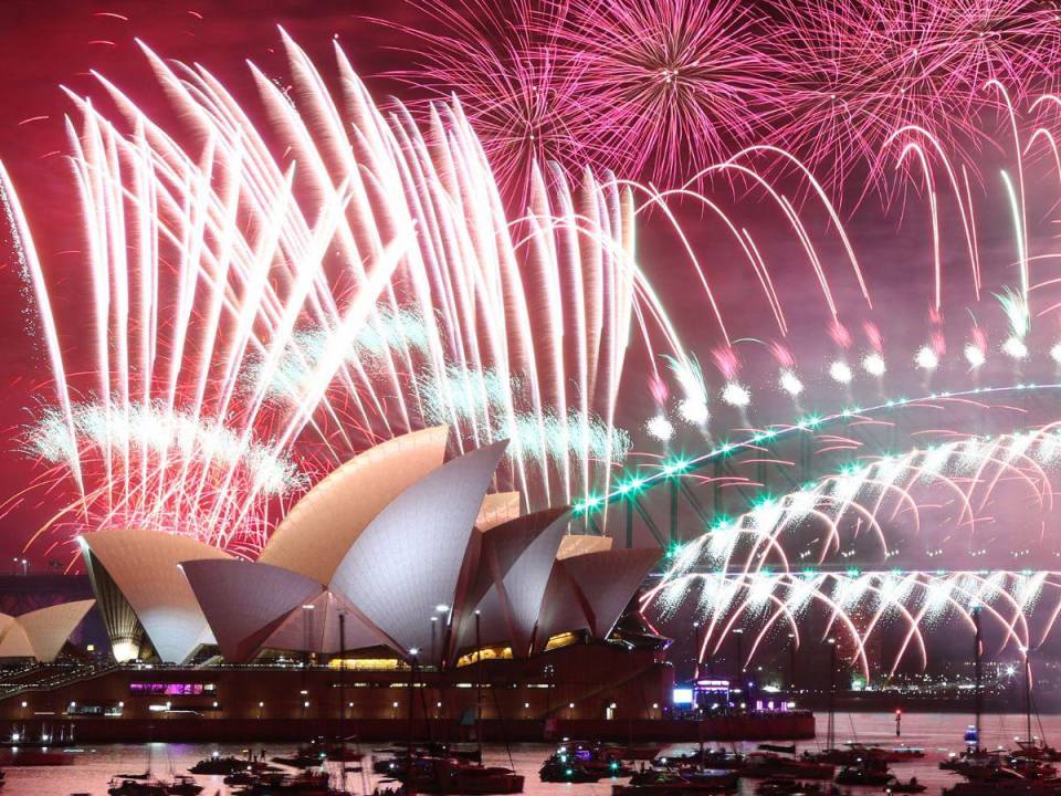 Australia fue uno de los primeros países en recibir el año nuevo 2023.