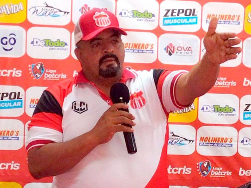 Luis Cruz, presidente del equipo ceibeño Vida.