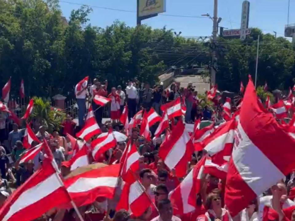 Este domingo -4 de febrero- los liberales ondearon con orgullo la bandera rojo-blanco-rojo. Sus líderes pidieron unidad y evitar conflictos a lo interno del partido.