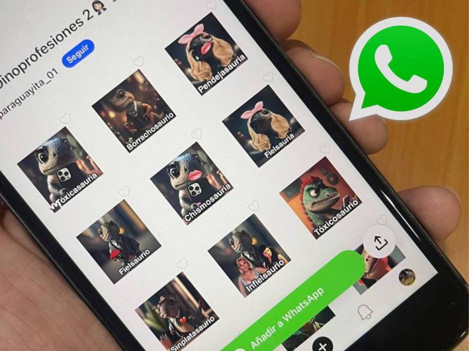 Los memes de los dinosaurios con profesiones se volvieron virales y ahora existen paquetes de stickers para WhatsApp.