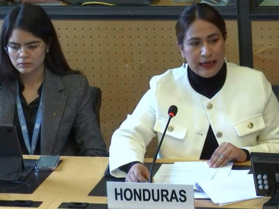 La delegación de Honduras fue encabezada por la titular de la Sedh, Angélica Álvarez.