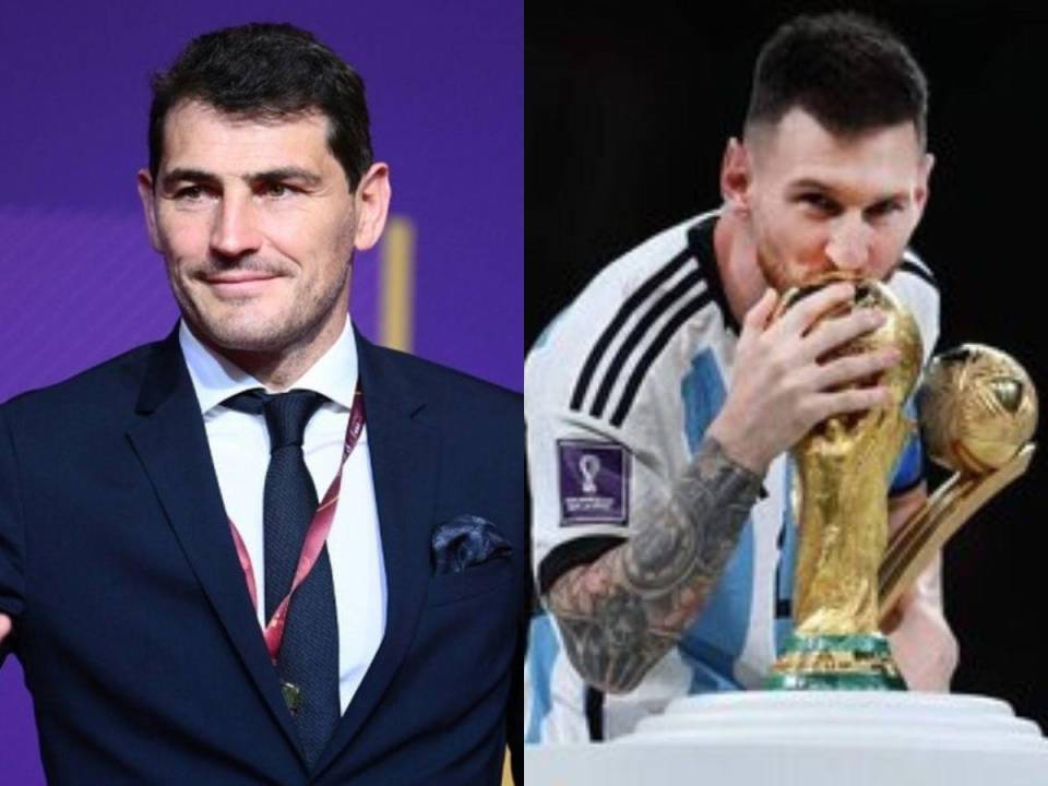 Iker Casillas criticó la reciente elección de Messi como ganador de The Best 2023.