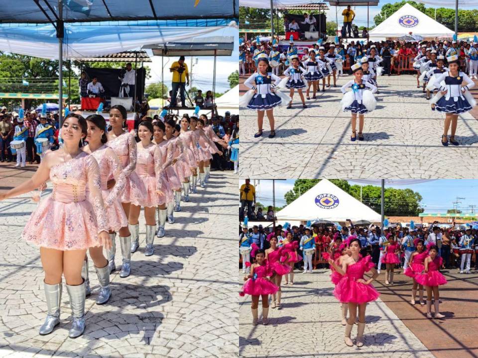 Choluteca se vistió de gala este viernes y rindió honor a la patria con actos cívicos y sus hermosas y elegantes palillonas. Estas son las imágenes de la celebración.