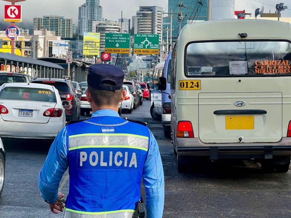 El bulevar Centroamérica tendrá presencia permanente de agentes para garantizar una mejor movilidad.