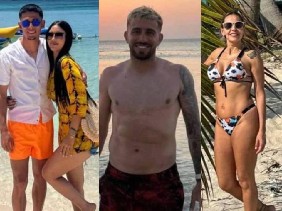 Estas son las postales de las vacaciones de jugadores del fútbol hondureño tras el parón por la Fecha FIFA