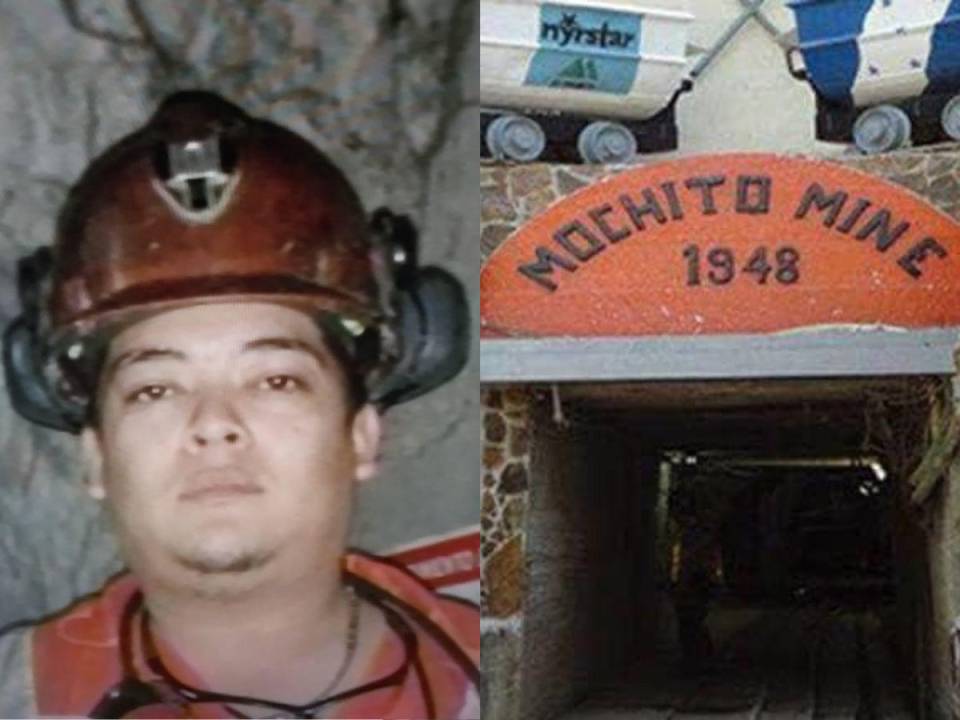 Edwin Zelaya murió mientras trabajaba dentro de una mina en Santa Bárbara.