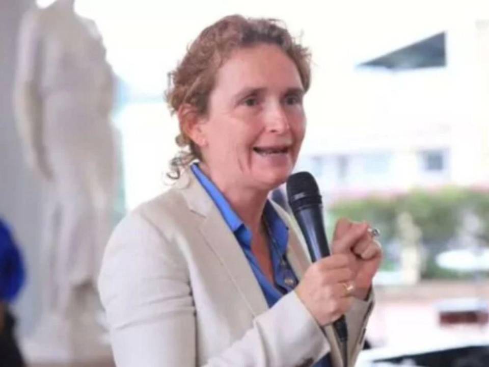 Alice Shackelford, la coordinadora residente de la ONU en Honduras.