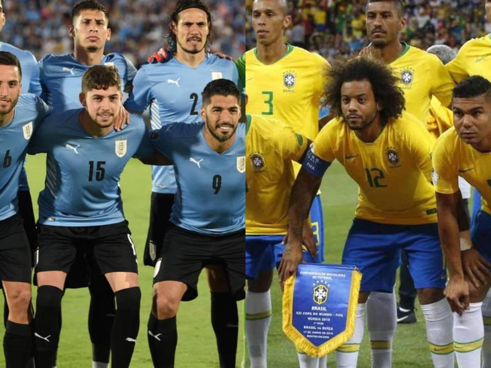Brasil y Uruguay dan miedo, se llevan a todos a su paso
