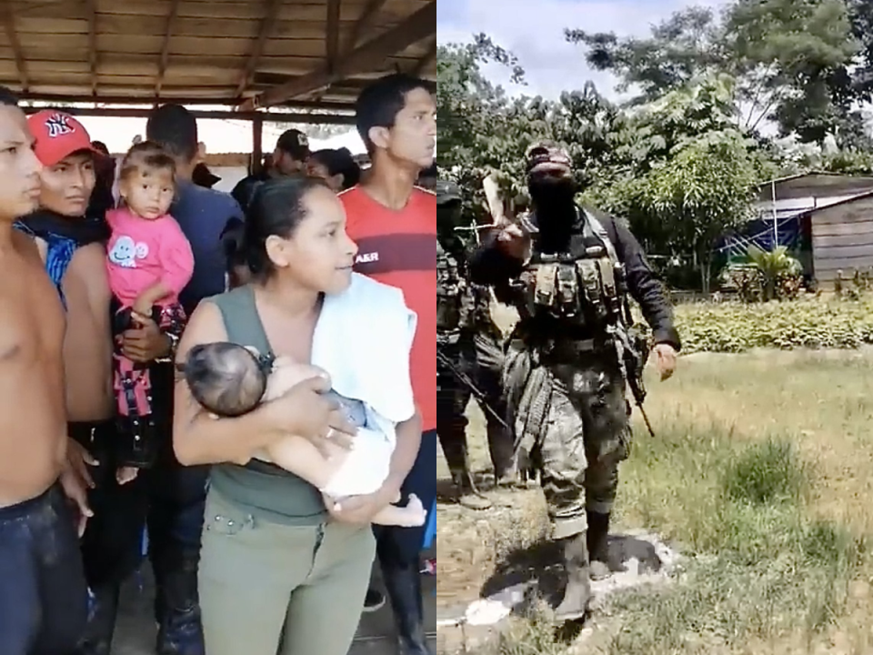 Video sobre actuación de militares en el municipio de Tierralta, en el departamento colombiano de Córdoba.
