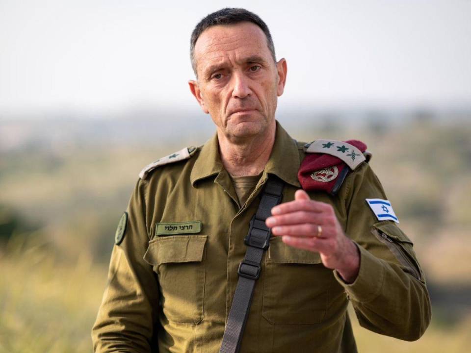 El jefe de Estado Mayor israelí, el general Herzi Halevi.