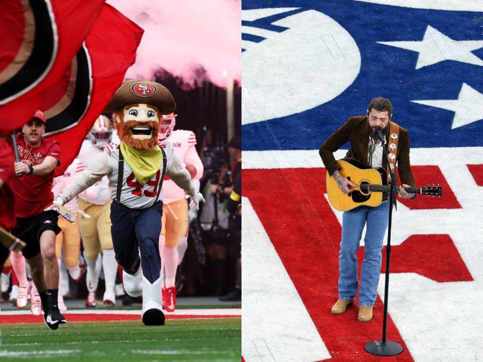 El Super Bowl 2024 inició con las espectaculares entradas de los 49ers y los Chiefs. Además, las interpretaciones musicales emocionaron al público.