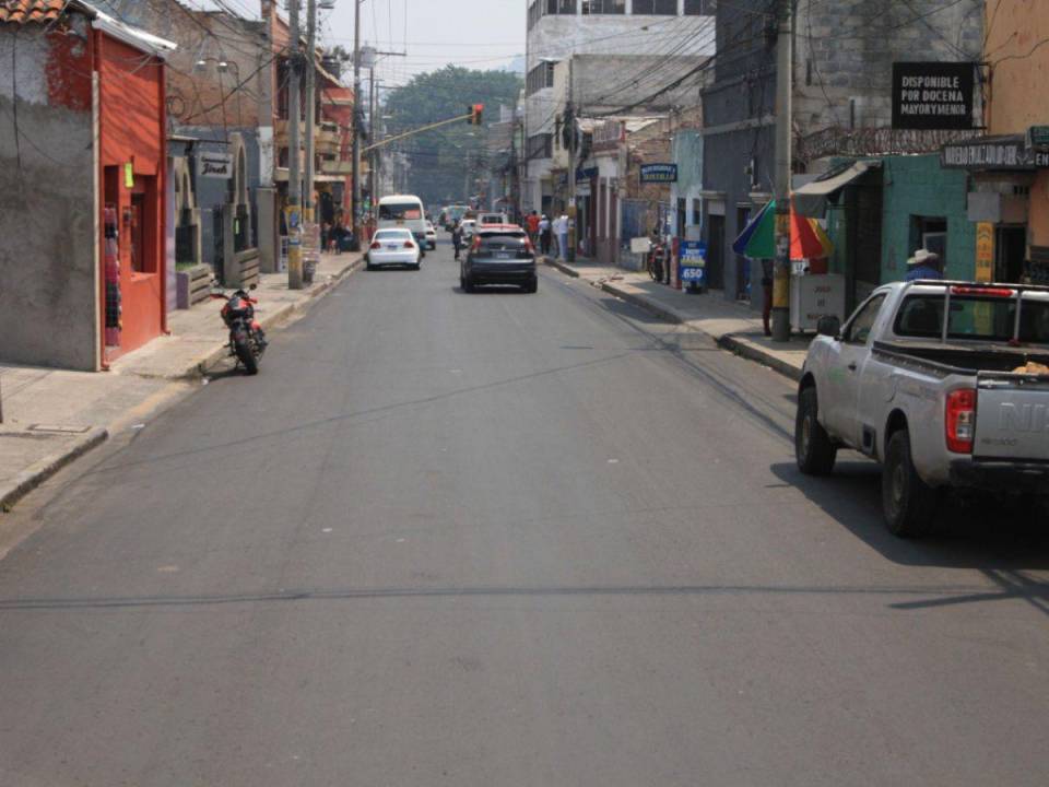 Las calles de Comayagüela fueron intervenidas por varias semanas, la recuperación de la red vial se hizo en calles y avenidas.