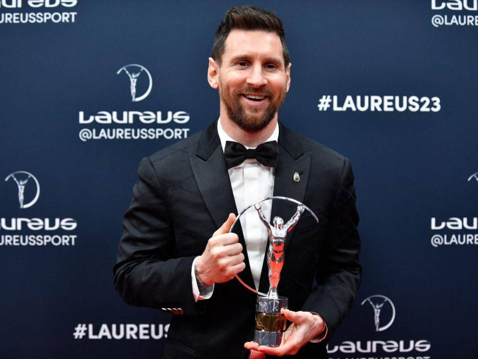 Messi, de 35 años, es el primero en ganar dos premios en una misma edición de los Laureus, destacaron los organizadores.