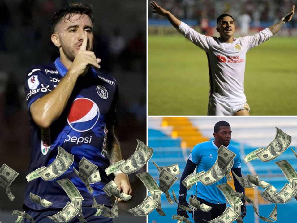 Andy Najar, José Mario Pinto, ‘Buba’ López y Jim Morrison son algunos de los 15 jugadores de mayor valor en el mercado del fútbol de Honduras