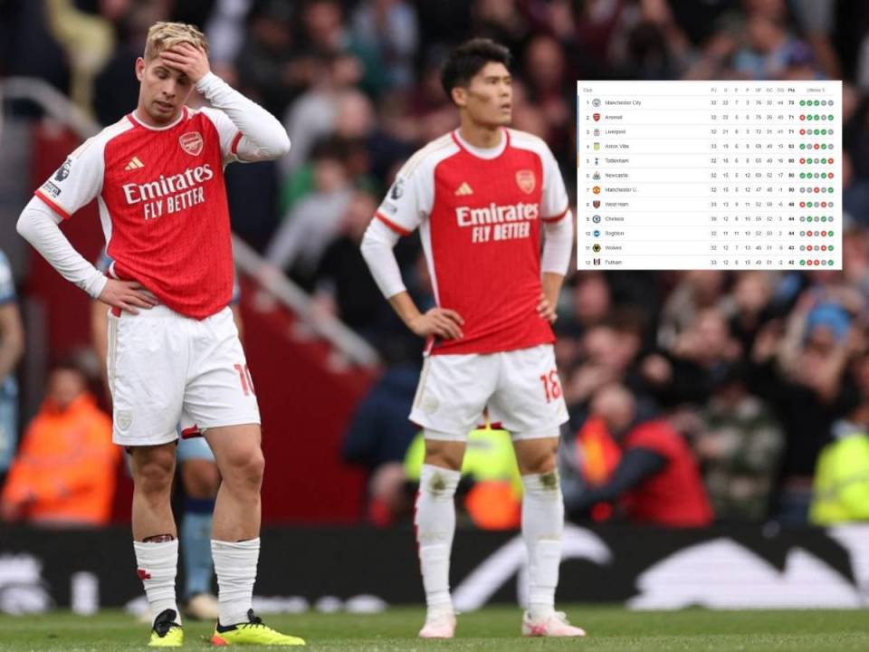 El Arsenal dejó ir la posibilidad de quedar como líder de la Premier League.