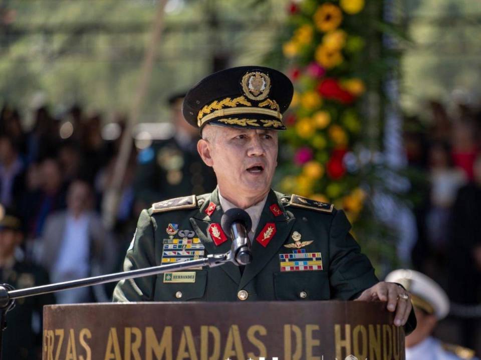 Roosevelt Hernández, jefe del Estado Mayor Conjunto.