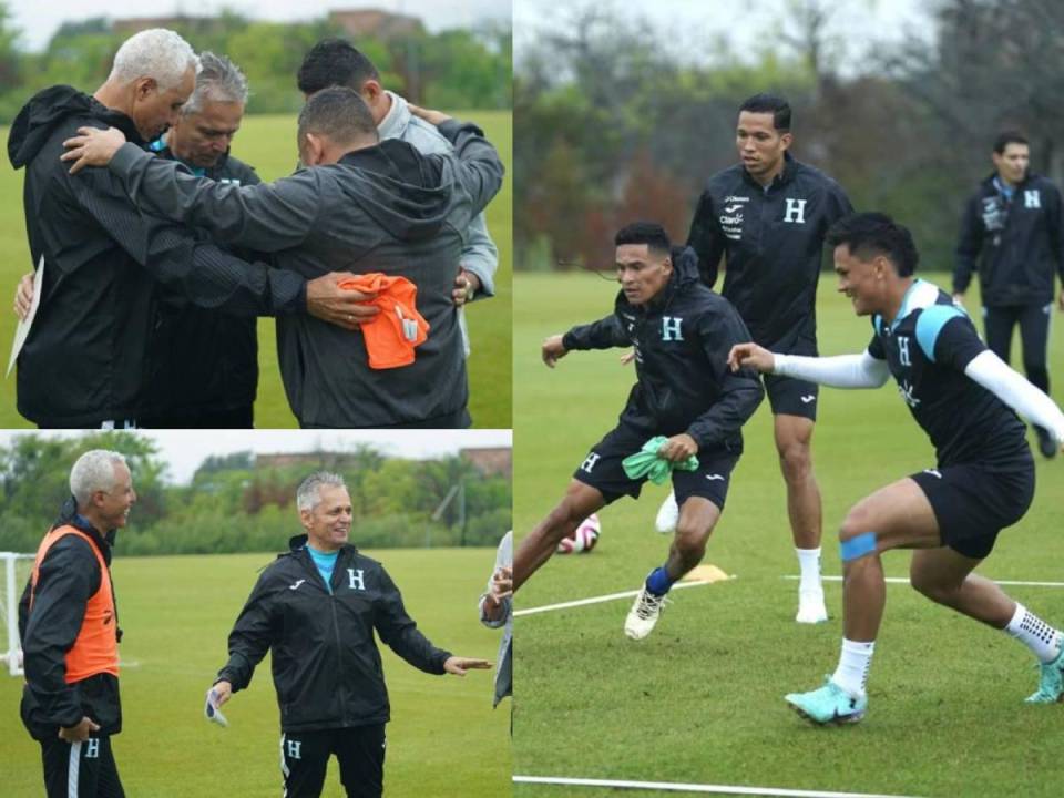 Te mostramos las imágenes del penúltimo entrenamiento de la Selección de Honduras de cara al juego ante Costa Rica por el boleto a la Copa América. Hubo una visita especial