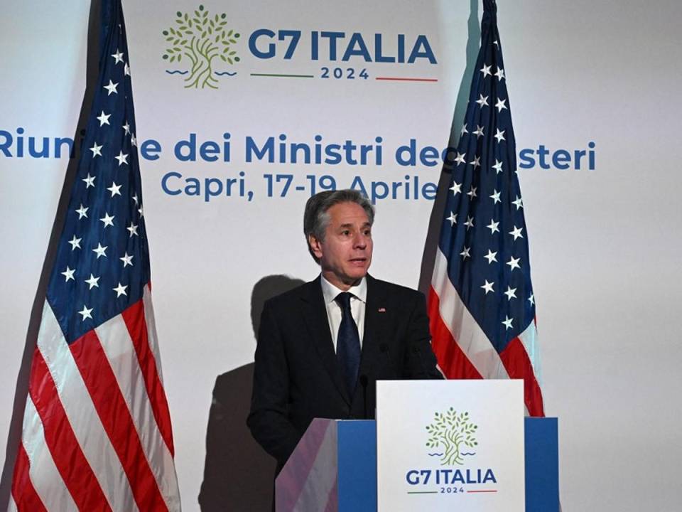 Los ministros del G7, reunidos en la isla italiana de Capri, urgieron a todas las partes a evitar una escalada en Oriente Medio después de las explosiones en Irán.