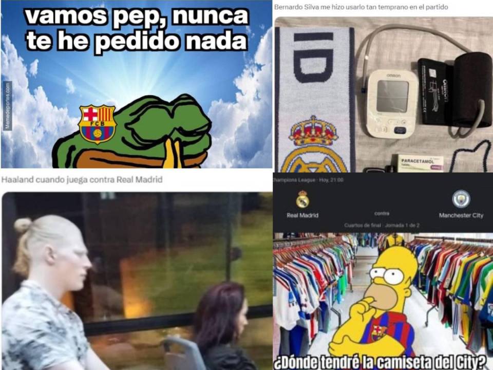 Real Madrid no pudo en su casa ante el Manchester City y terminaron empatando 3-3. Los memes no podían faltar, hasta aficionados del Barcelona se fueron en la colada