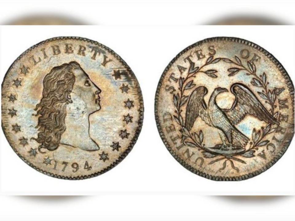 Esta moneda de 1794 tiene un costó de más de 10 millones de dólares.