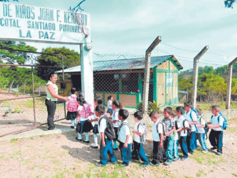 Muchos de los centros unidocentes están en la zona rural.