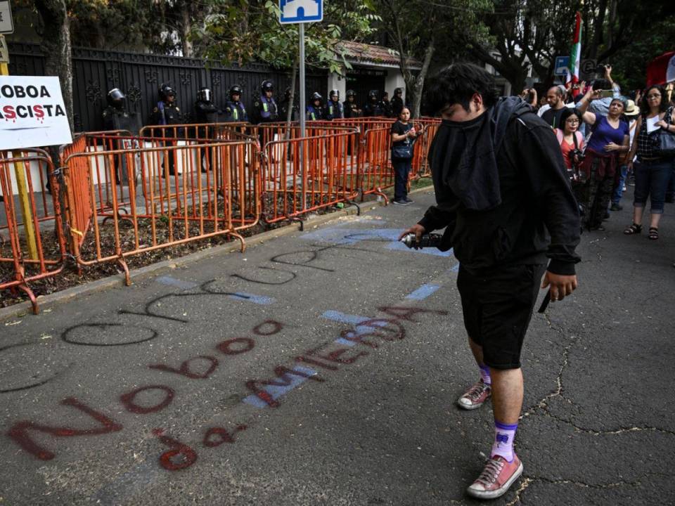 En México y en Ecuador se han registrado protestas en contra del gobierno del presidente Daniel Noboa.