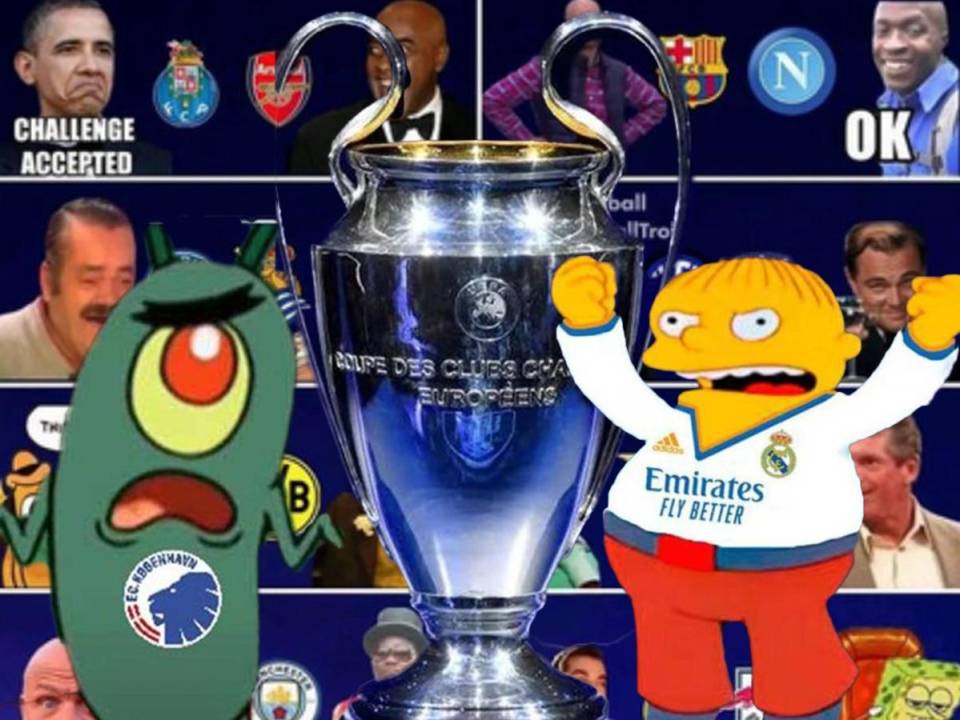 Muchos memes graciosos han aparecido tras el sorteo de los cruces de octavos de final de la Champions League, especialmente del Barça y Atlético Madrid.