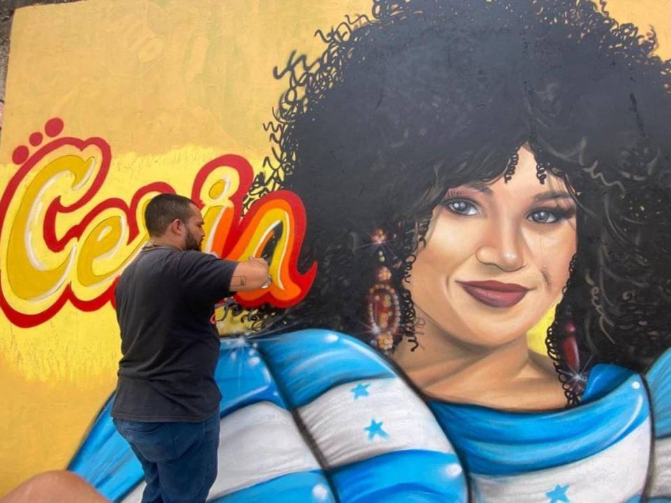 El creador del mural, Ney Fernández Koch, se lamentó en redes sociales. La obra fue realizada en 2022.