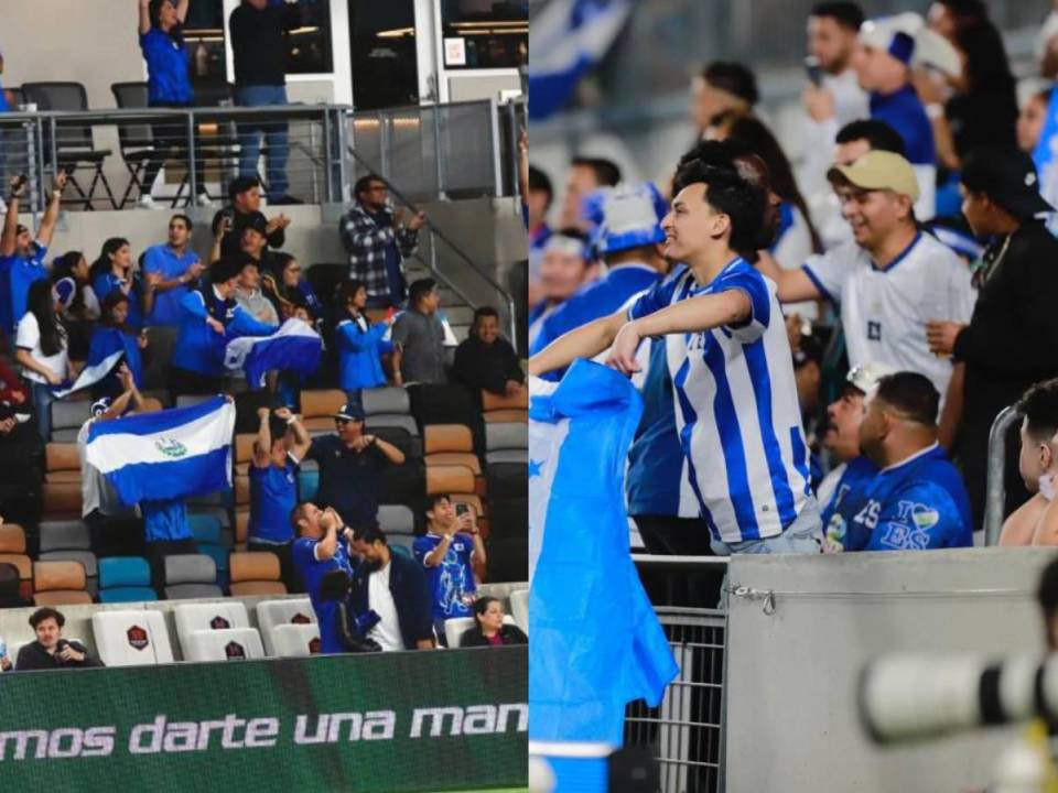 Estas son las mejores postales del Honduras vs El Salvador, amistoso disputado en Houston