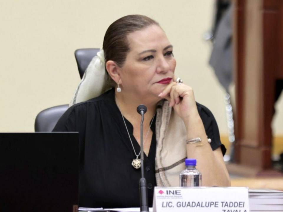Guadalupe Taddei, presidenta del Instituto Nacional Electoral de México.
