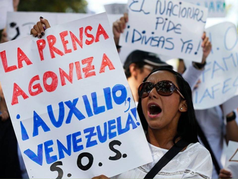 Los medios de comunicación son desacreditados desde el gobierno del presidente de Venezuela, Nicolás Maduro, de acuerdo a la ONU.