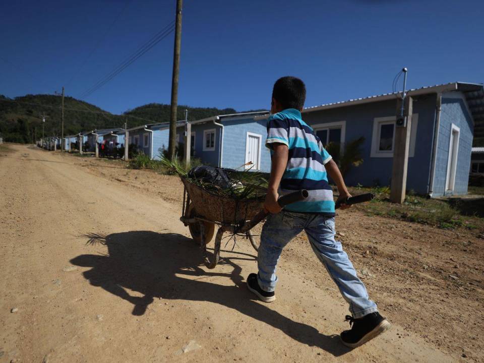 El proyecto Comunidad San Francisco de Asís, en Macuelizo, Santa Bárbara, es el que ya se habitó.