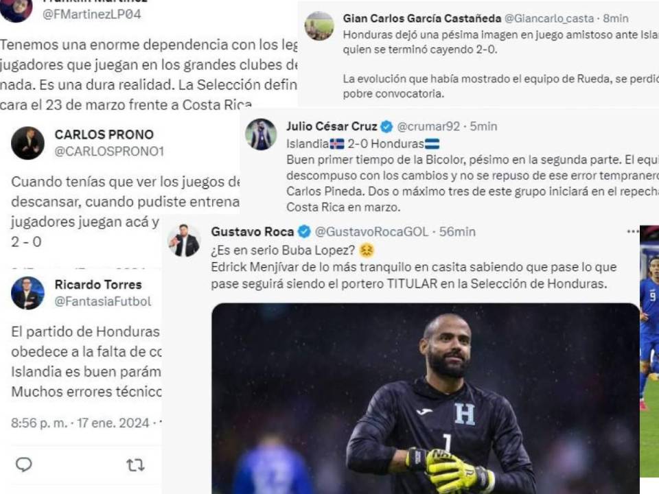Te mostramos los comentarios de la prensa deportiva de Honduras tras la caída 2-0 ante Islandia, donde la actuación de “Buba” López ha sido de lo más comentado
