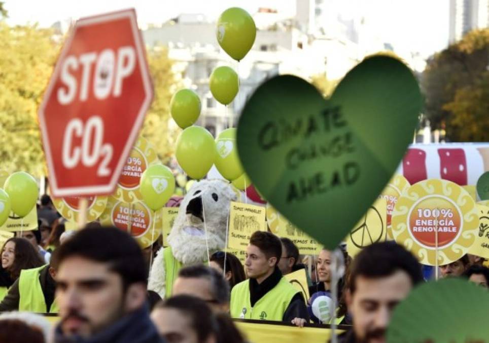 Así protesta el mundo para exigir acuerdo de cambio climático