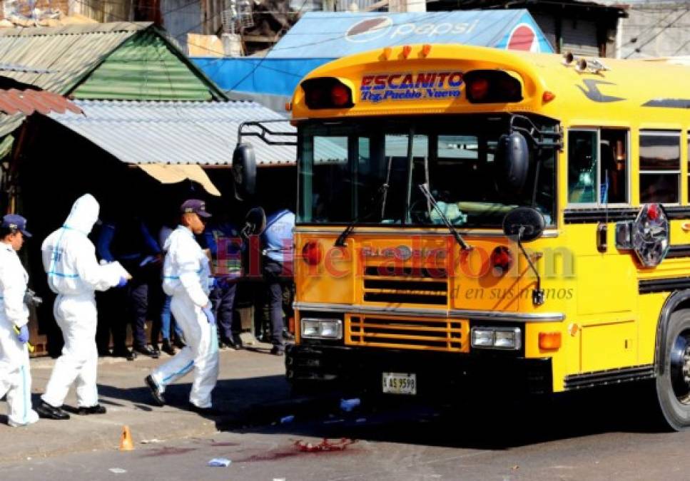 Destrozos y rastros de sangre: Escena del crimen de conductor en el Zonal Belén